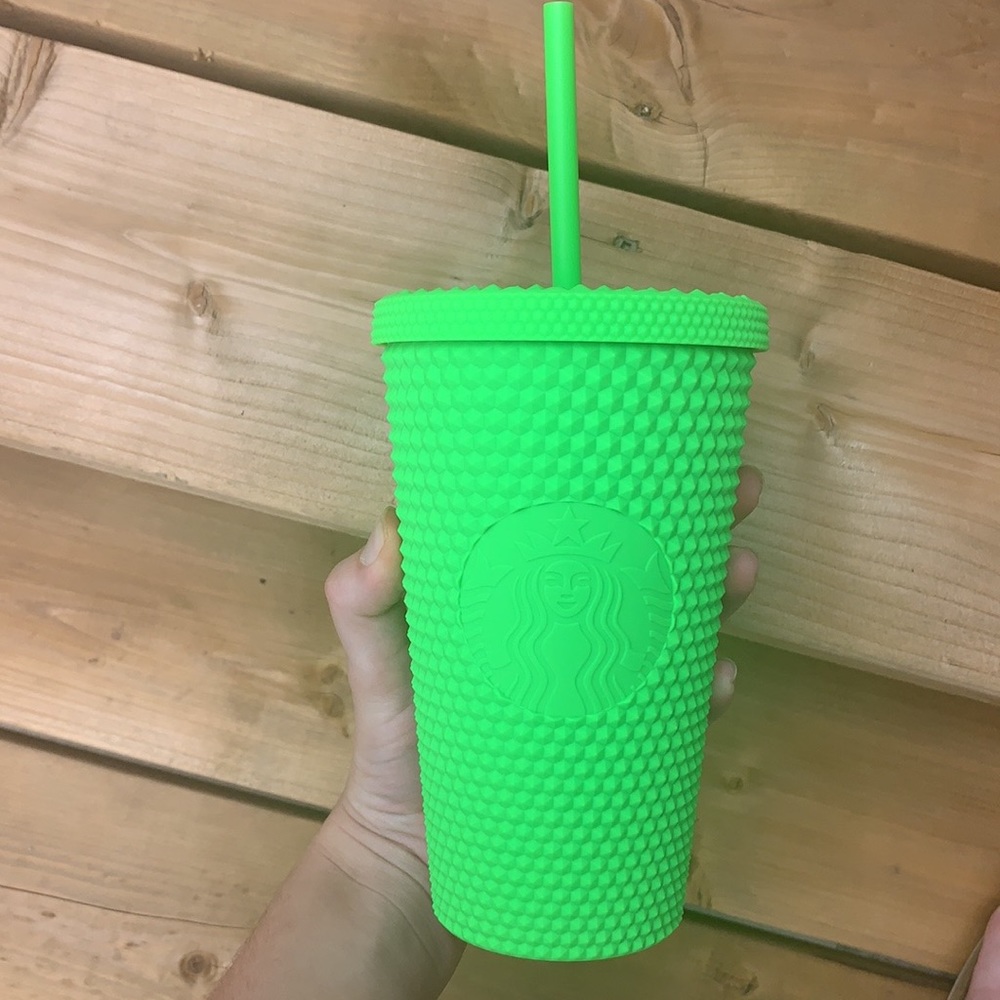 Starbucks Neon Green brand new !